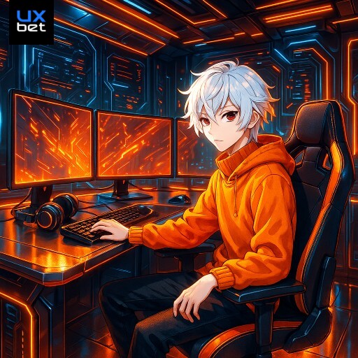 Imagem promocional da UXBET ilustrando a plataforma e seus diferenciais